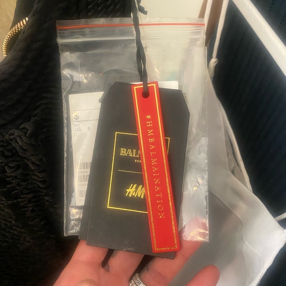 Balmain x H&M Black Night Out Dress - Picture 3 of 4